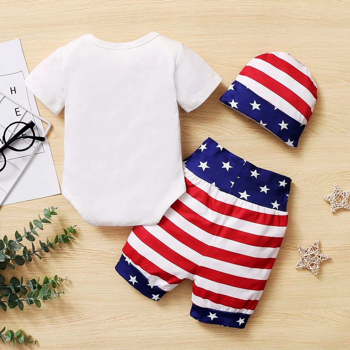 Infant boys  Independence Day set FSH