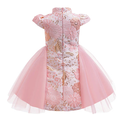 Girls wedding/event/ party ruffled dress FSH