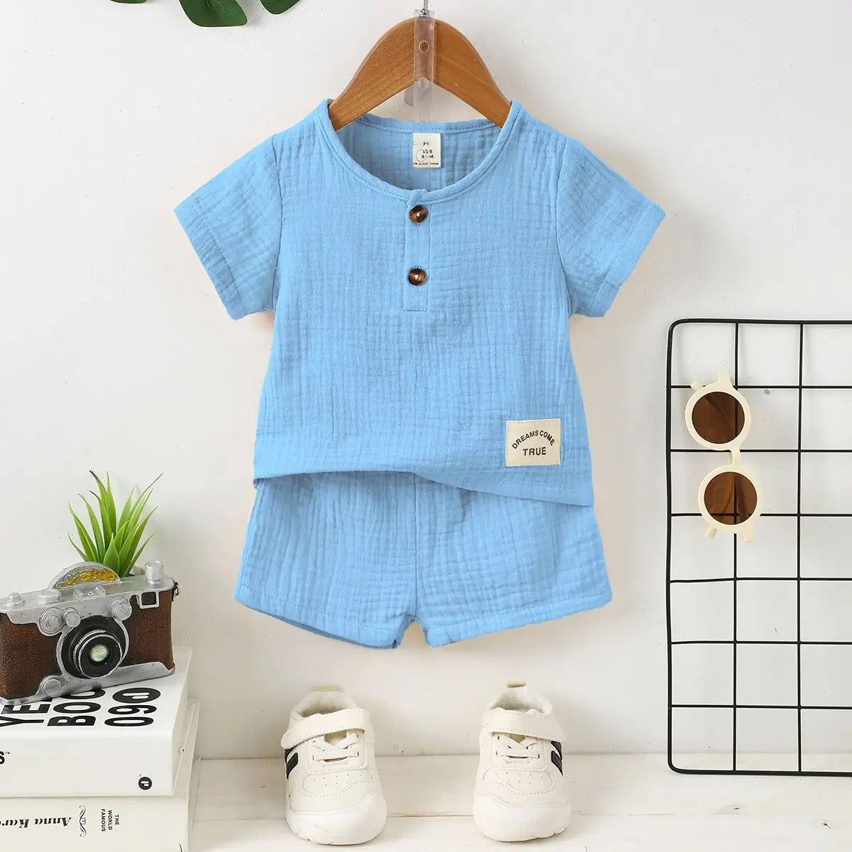 Baby boy 2 pc shorts set FSH