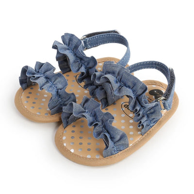 Infant girls summer ruffle sandals SHO