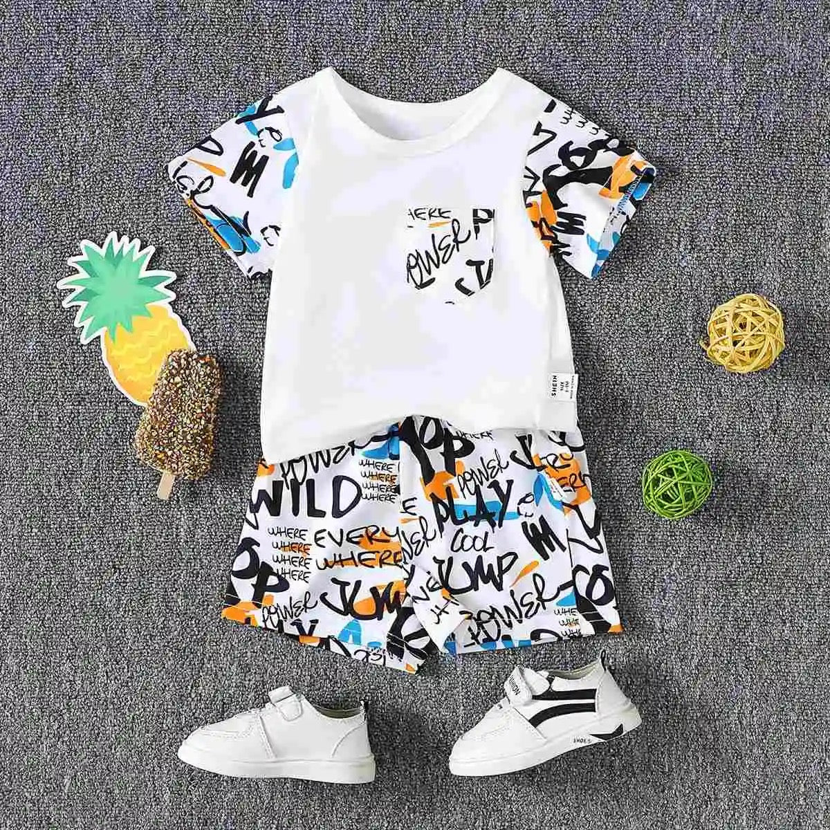 Baby boys summer 2 pc set FSH