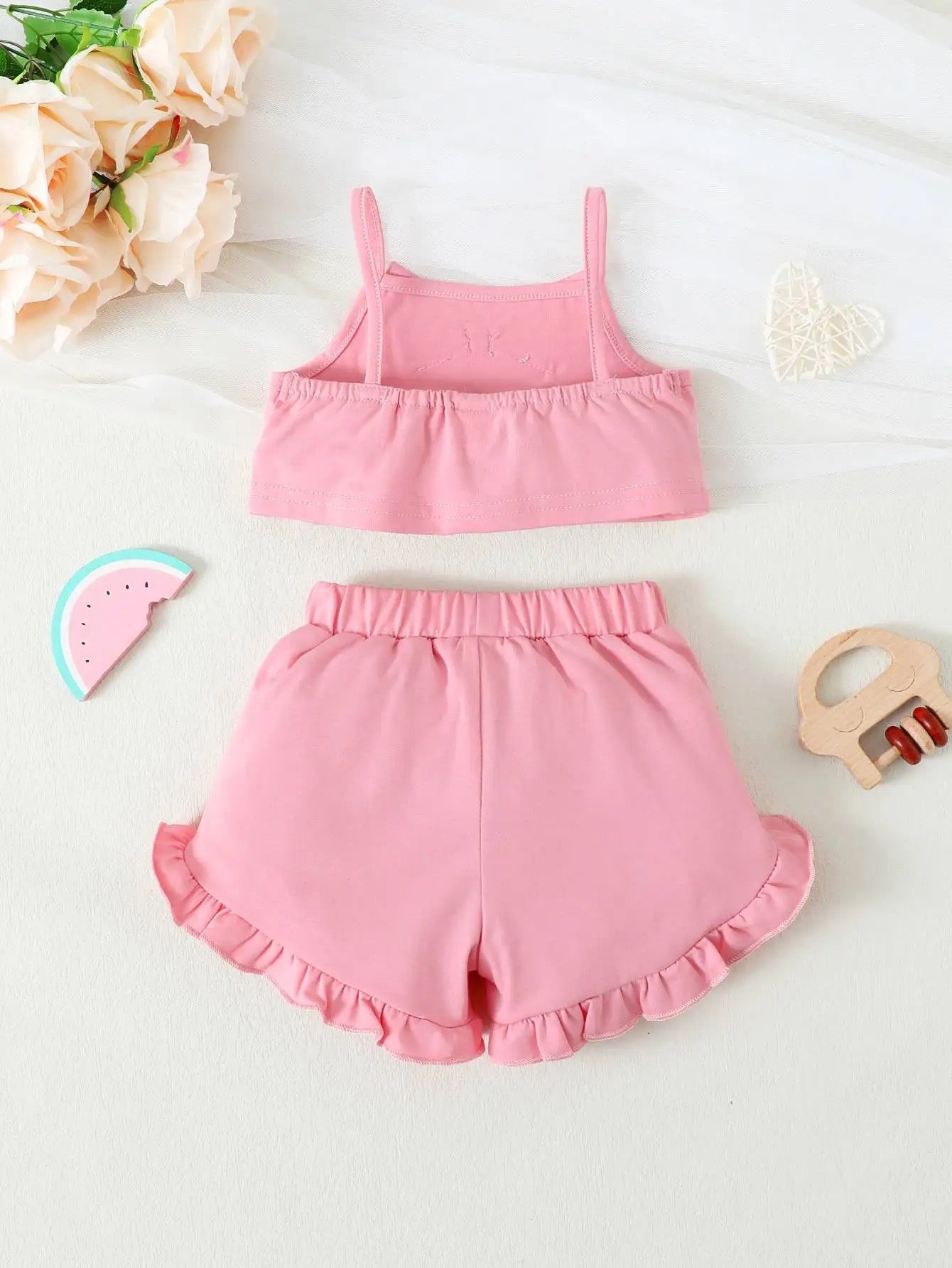 Toddler girls short set 2 pc FSH