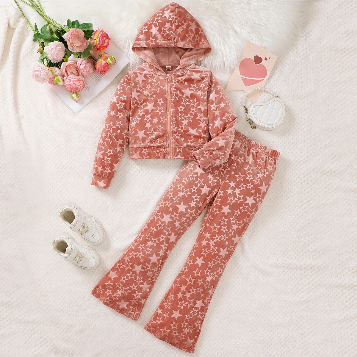 Girls 2 pc Sweatsuit FSH