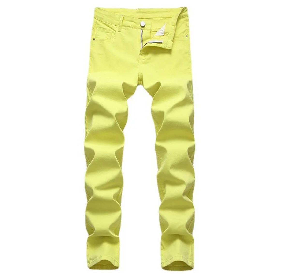 Men fashion high stretch denim jeans