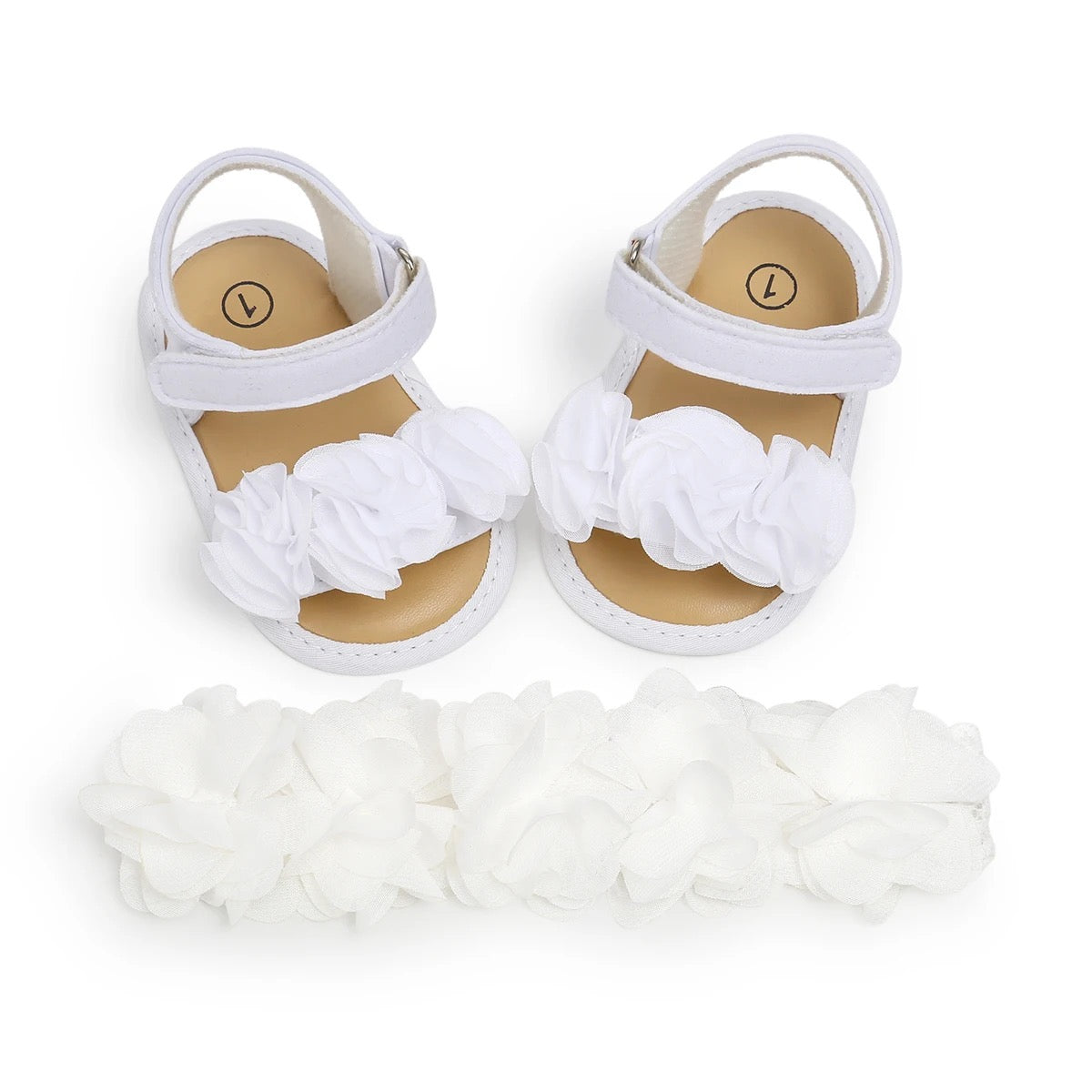 Infants ruffle sandals SHO