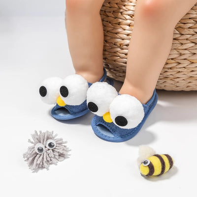 Infants character cotton slippers SHO