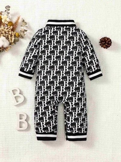 Infant boys spring autumn long sleeve bodysuits FSH