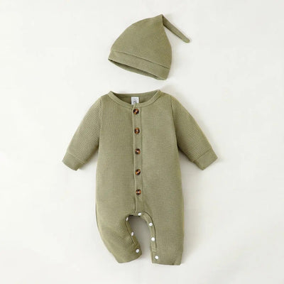 Infant boys knitted bamboo jumpsuit FSH