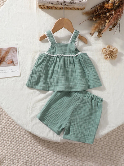 Infant girls summer short set FSH