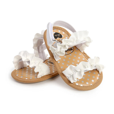 Infant girls summer ruffle sandals SHO