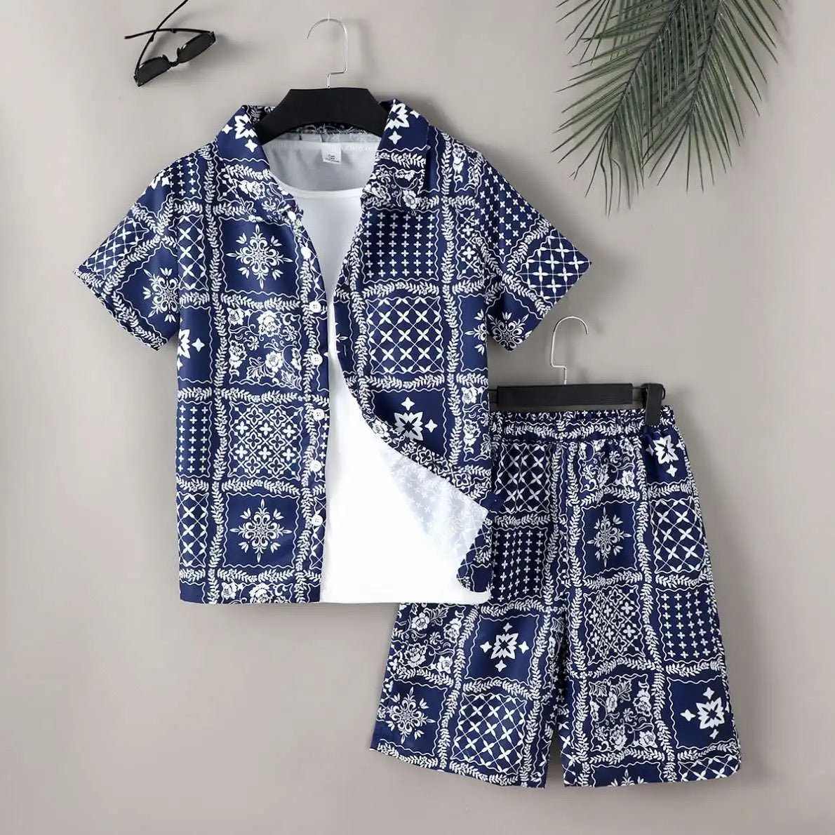 2 piece boys shorts set FSH