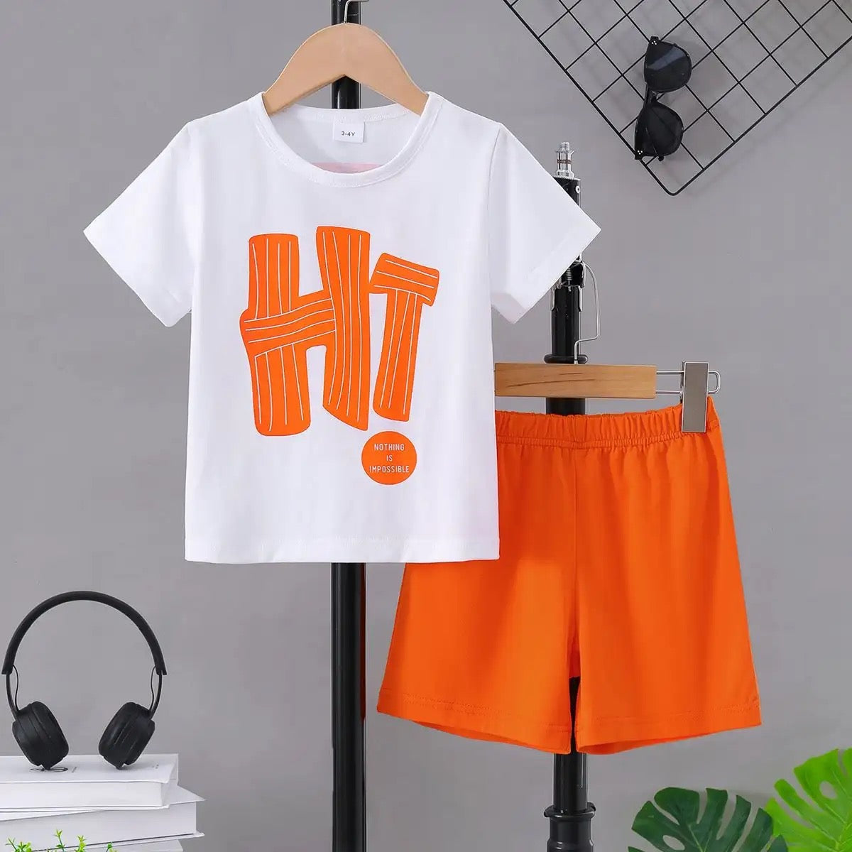 Boys 2 pc summer short set FSH