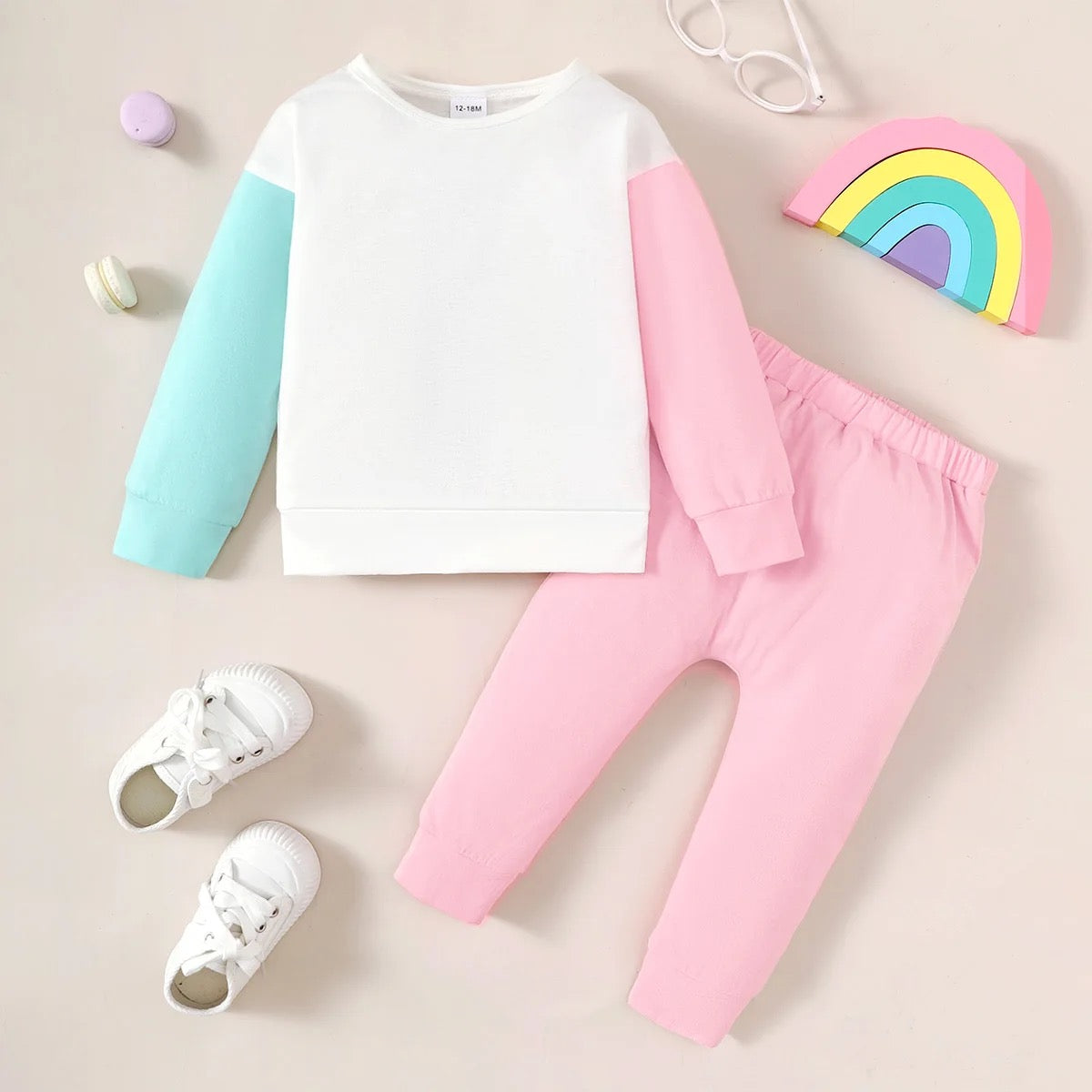 Infant girls winter wear 2 pc set FSH