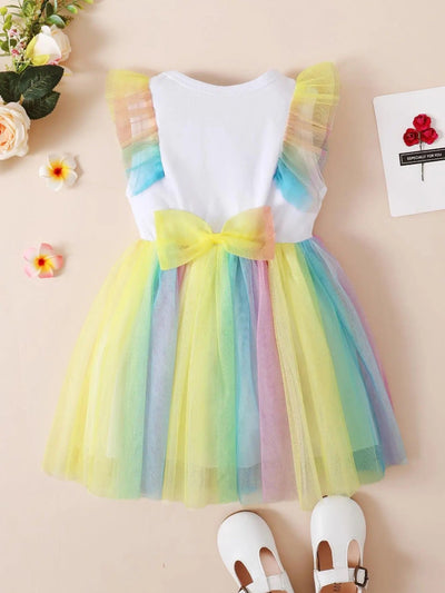 Girls unicorn tutu dress FSH