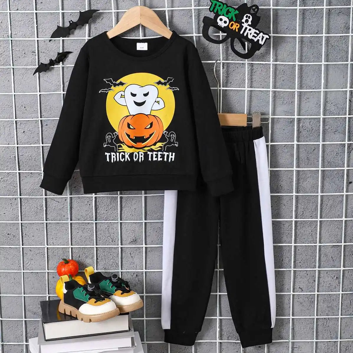 Kids/Boys Halloween set 2 pc