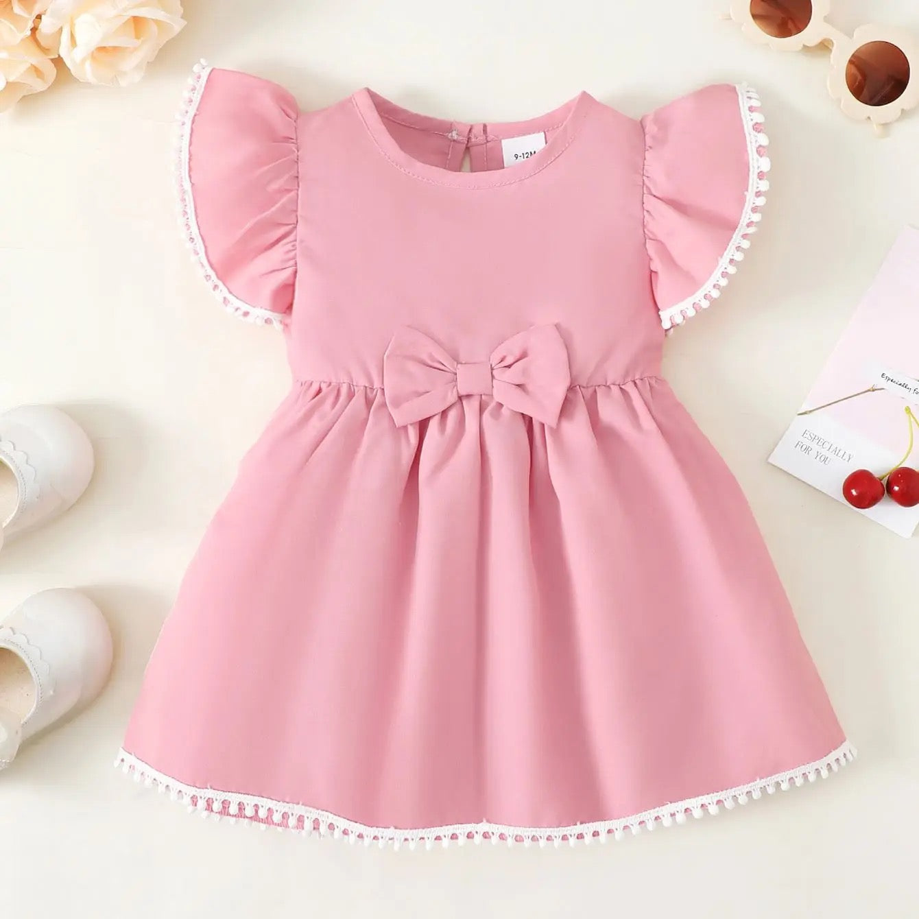 Infants short sleeve elegant dress FSH