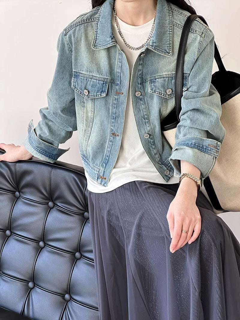 Spring American Style Loose All-matching Jacket