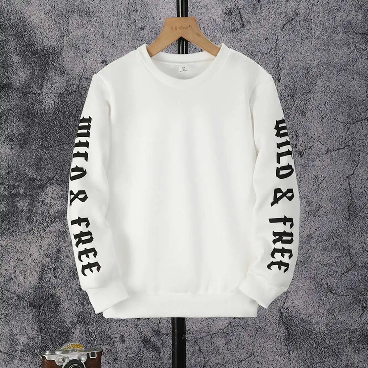 Kids letter printed sweatshirt FSH