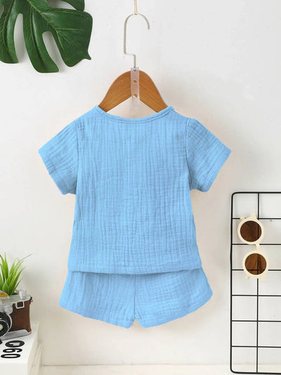 Baby boy 2 pc shorts set FSH