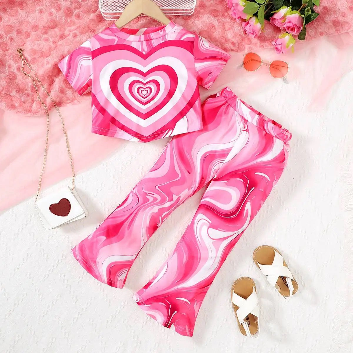 Girls 2 pc pants set FSH