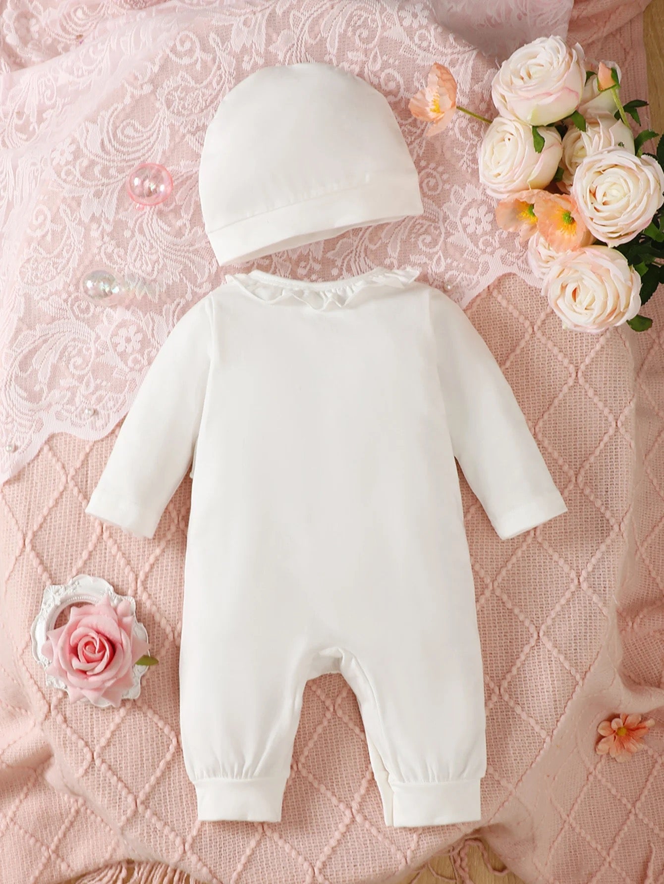 Infant girls romper FSH