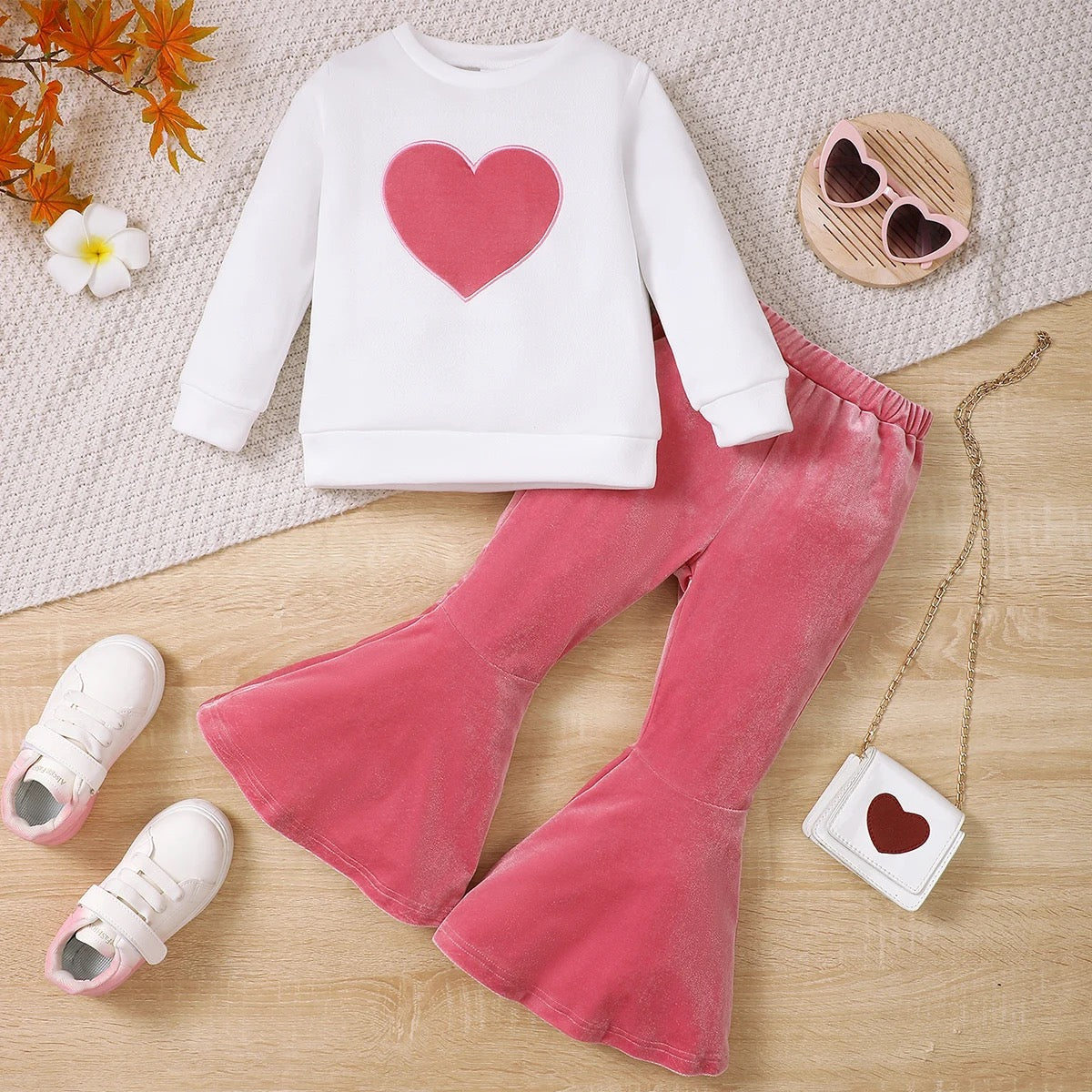 Girls flare pants set FSH 2 pc