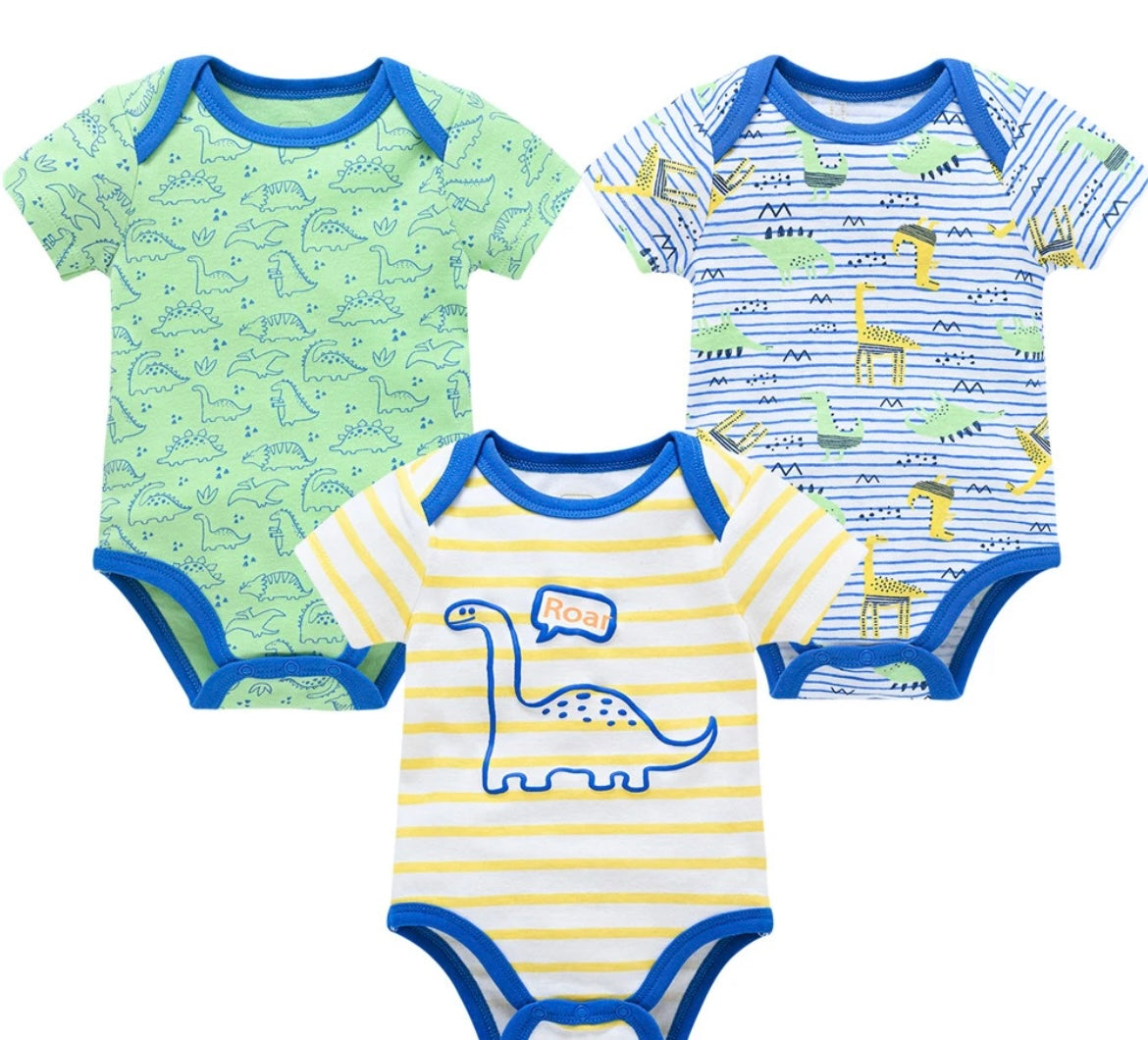 Infants 3Pc onesies Hou