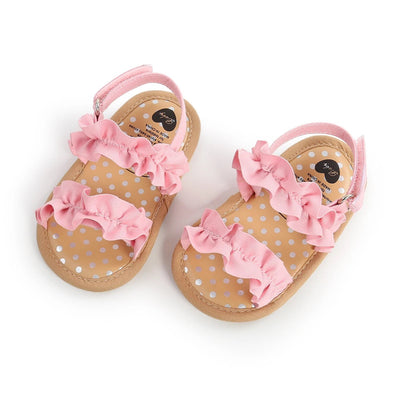 Infant girls summer ruffle sandals SHO