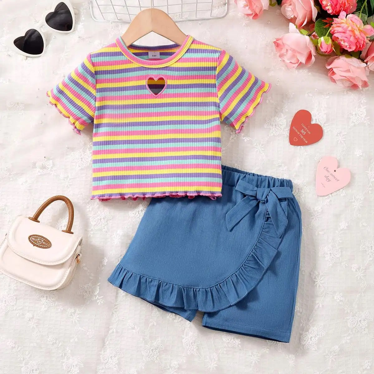 Toddlers 2 pc short set FSH