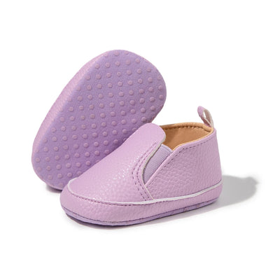 Infants leather soft sole crib shoes SHO