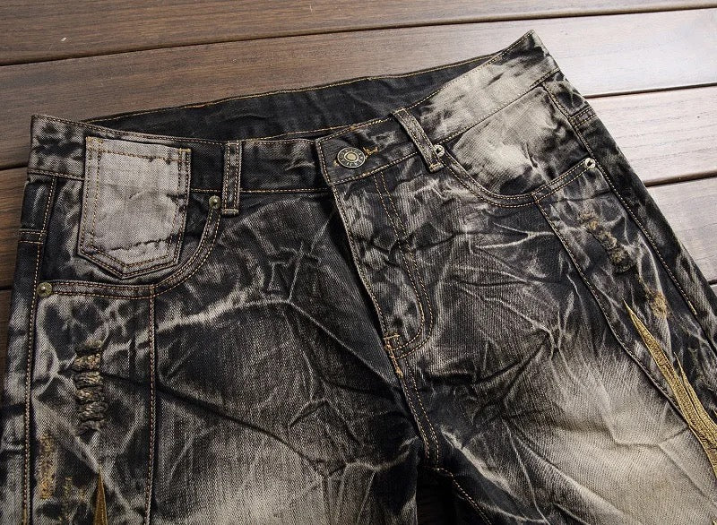 Men vintage jeans Yin