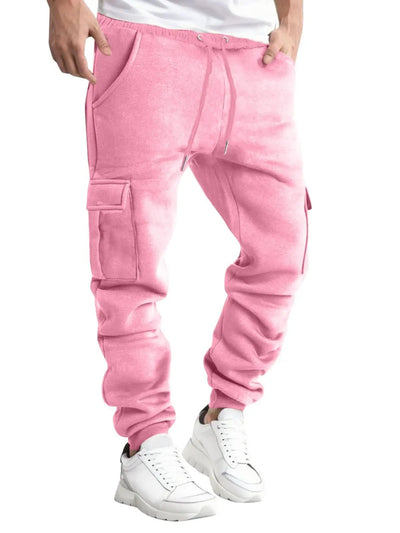 Men high quality cargo sweatpants Yin