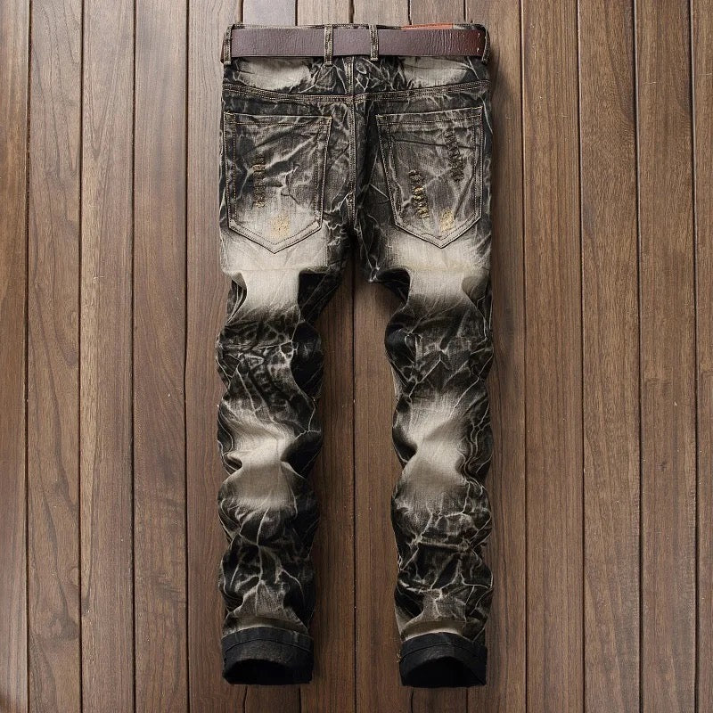 Men vintage jeans Yin