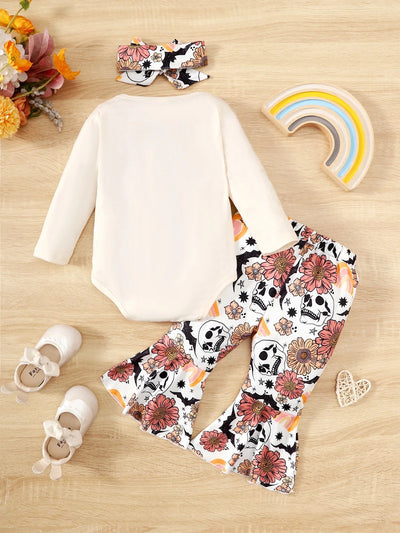 Infant girls fall/winter 2 pc flare pants set FSH