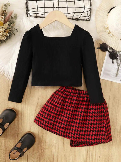 Girls 2 pc skirt set FSH