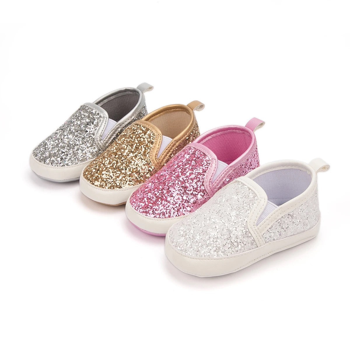 Infants shimmery sneakers SHO