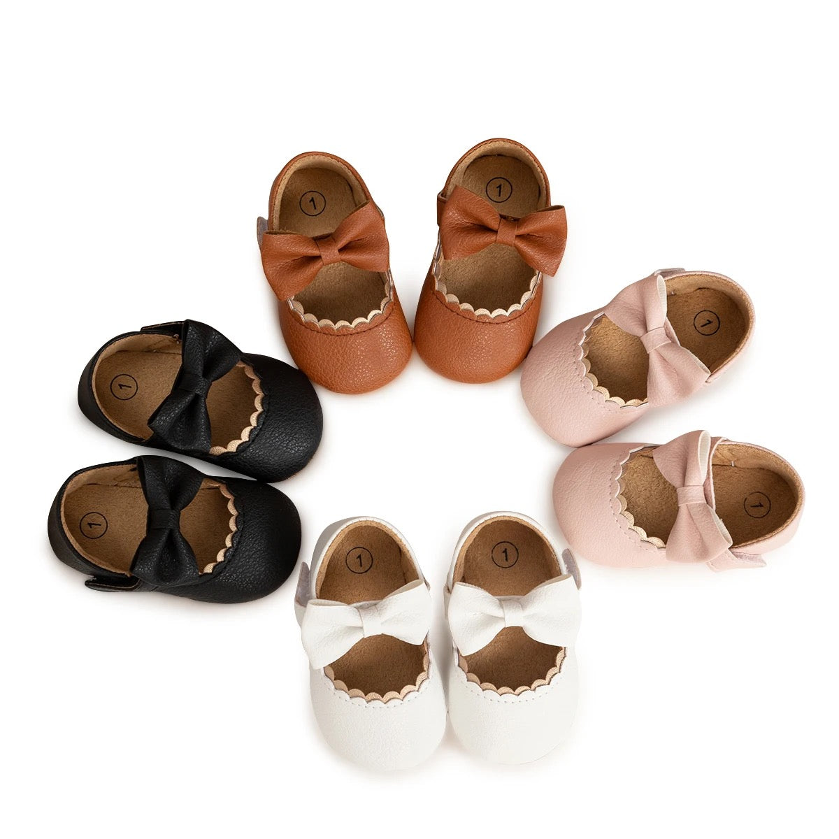 Infants bowknot dress shoes SHO