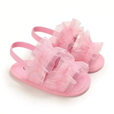 Infants lace ruffles summer sandals SHO