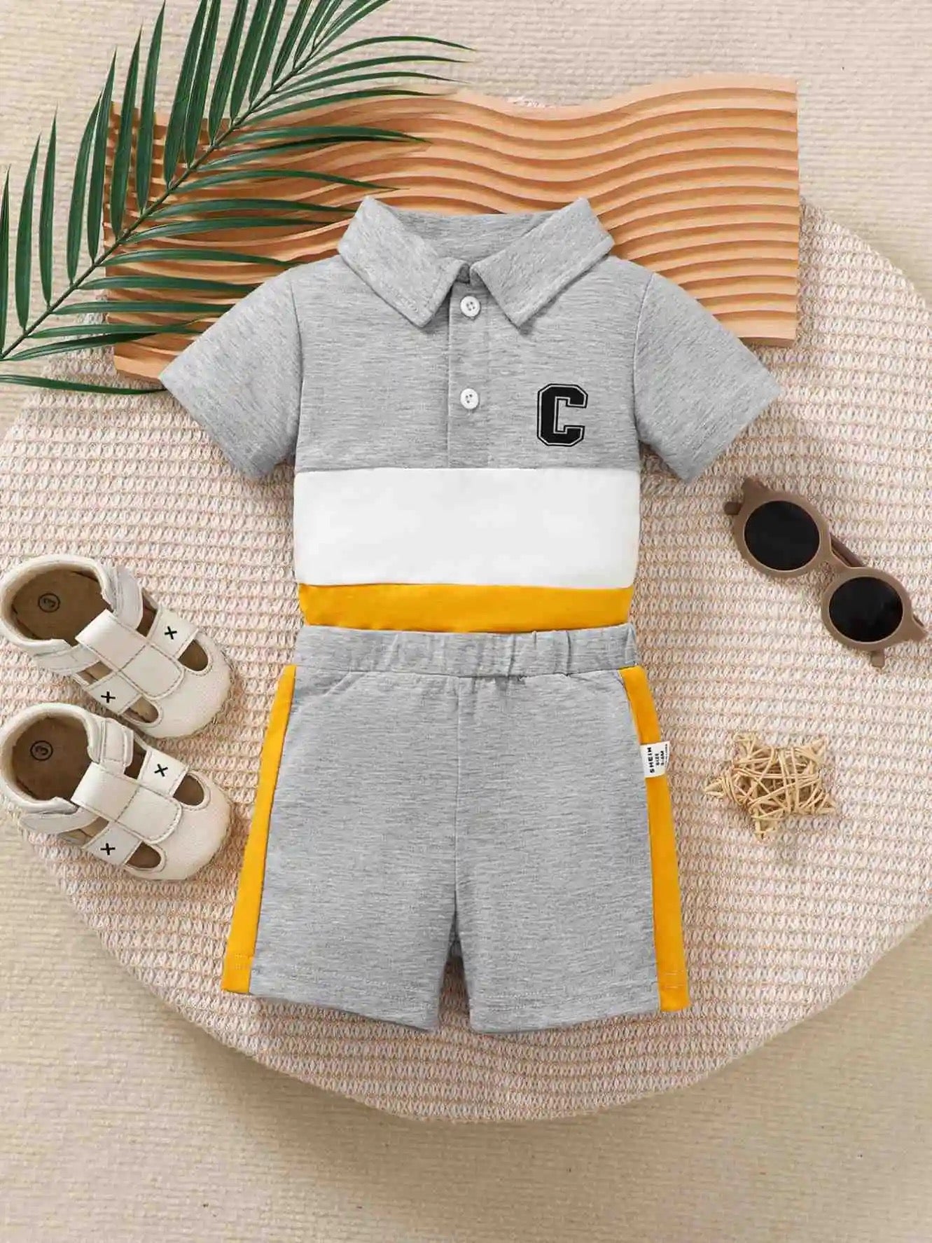 Infant boys 2 pc summer shorts set FSH