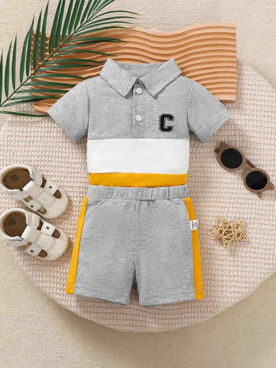 Infant boys 2 pc summer shorts set FSH