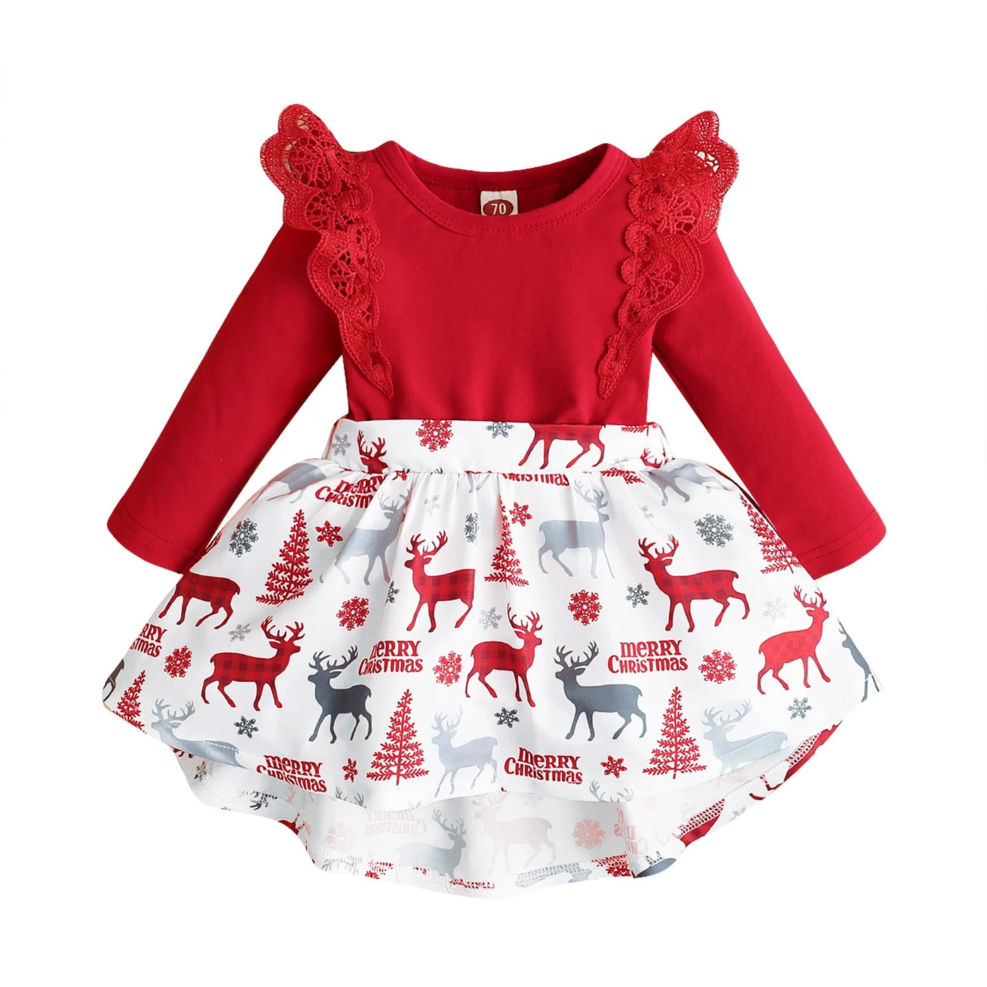Baby girls romper dress FSH
