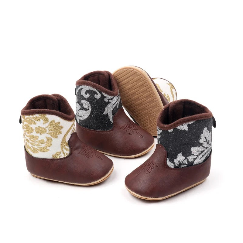 Infants cowboy soft sole boots SHO