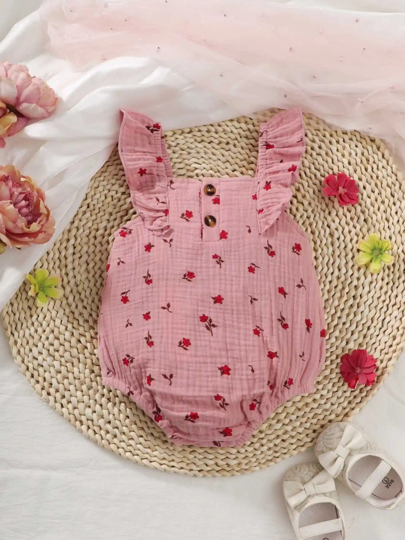 Infant girls romper FSH