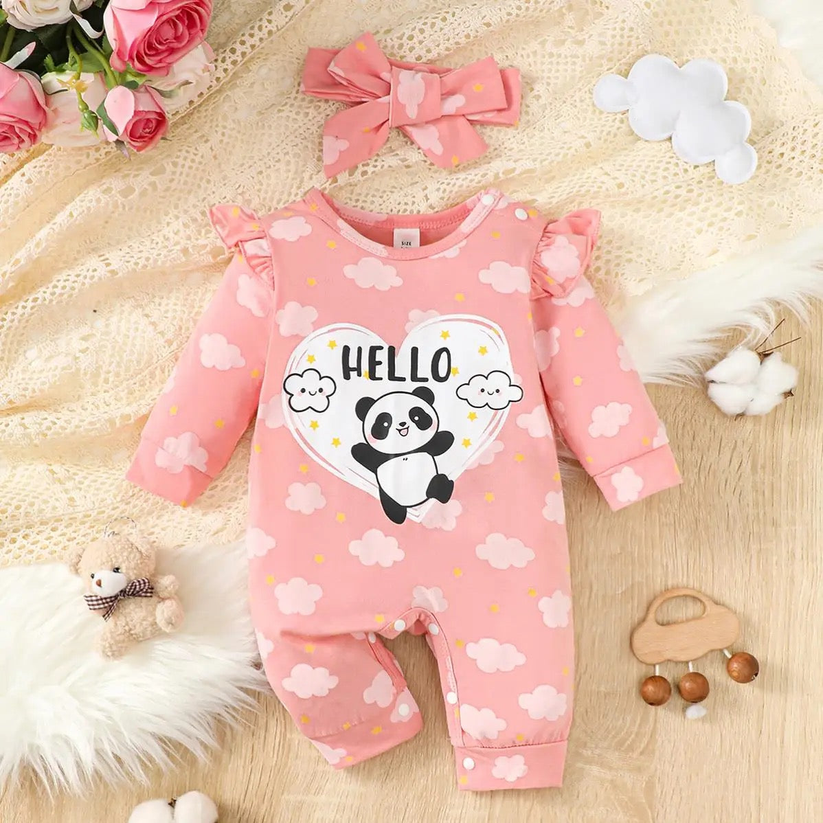 Infant girls rompers FSH