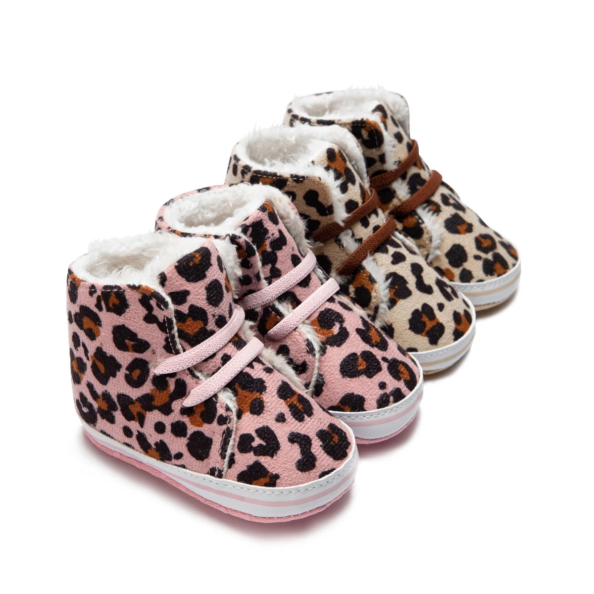 Infants leopard winter boots SHO