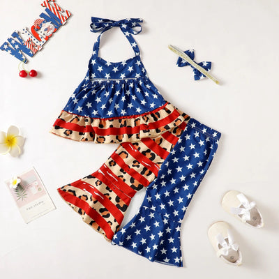 Infant/toddler girls Independence Day set FSH