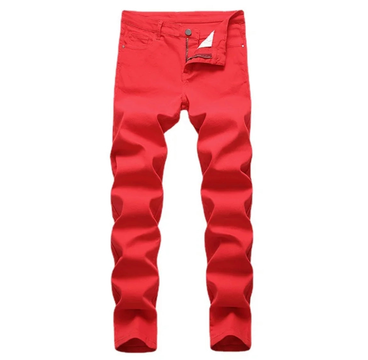 Men fashion high stretch denim jeans