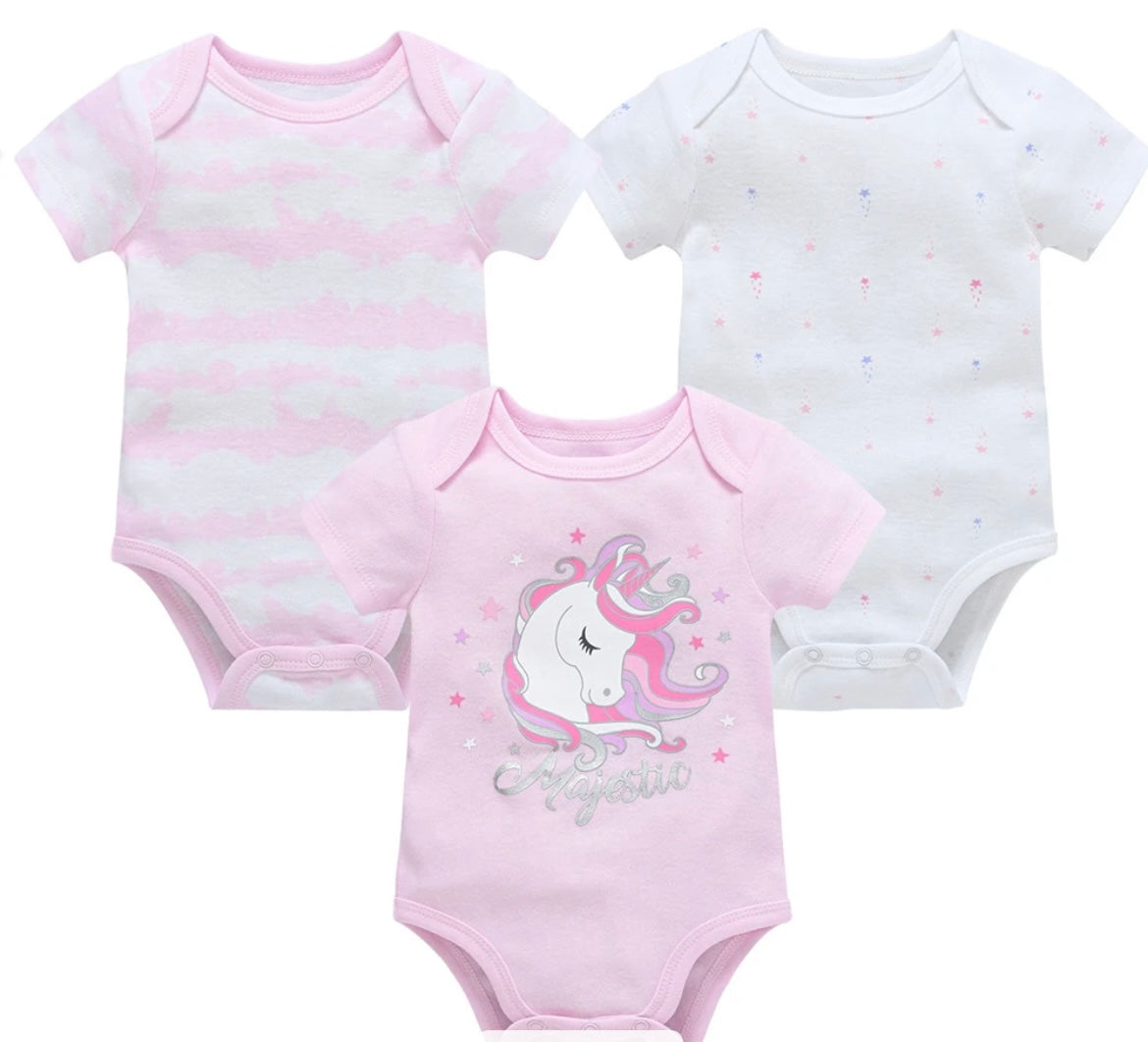 Infants 3Pc onesies Hou