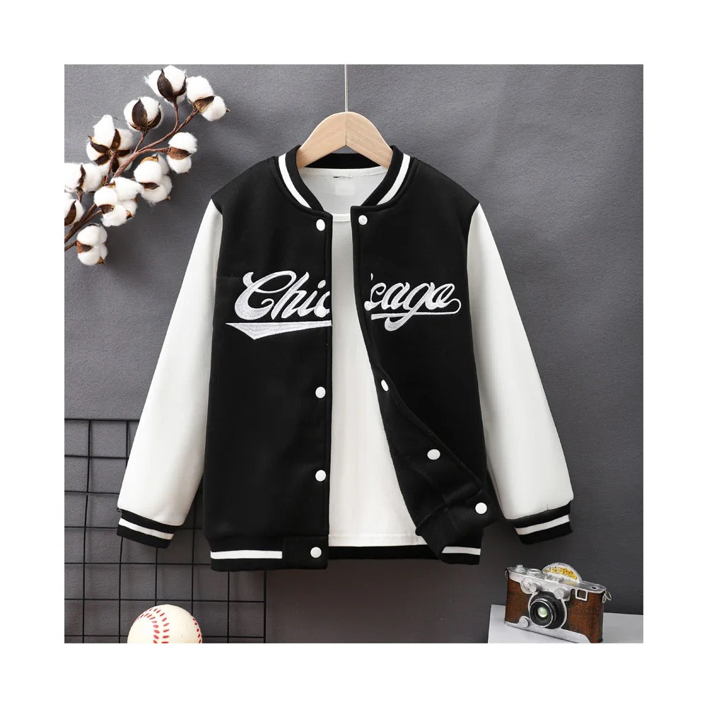 Boys baseball printed jacket FSH