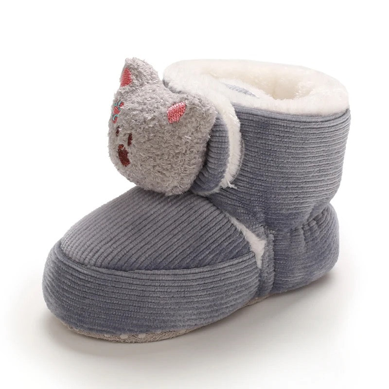 Infants adorable animal design warm booties SHO